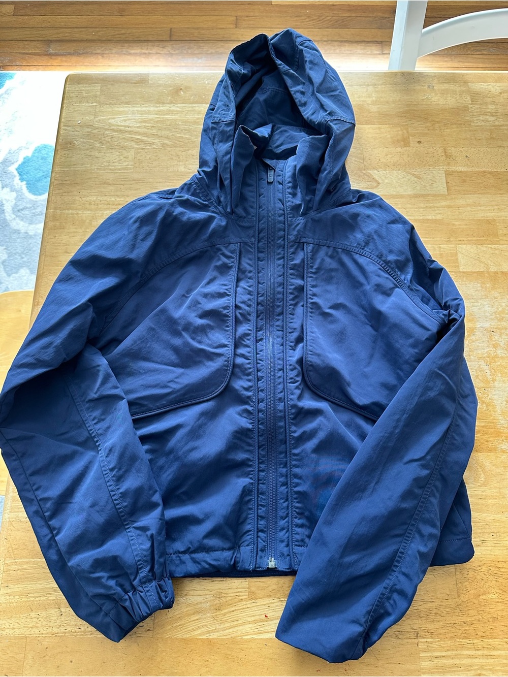 Lululemon hooded windbreaker jacket size 2